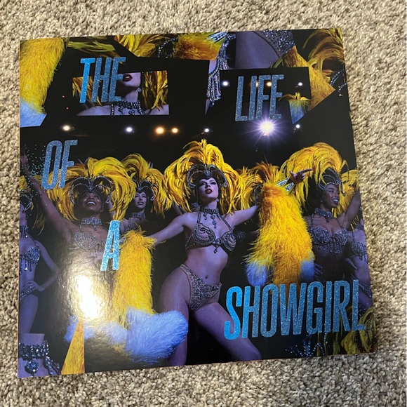 TLOAS Vinyl— Baby thats Show Business// lakeside beach blue shimmer